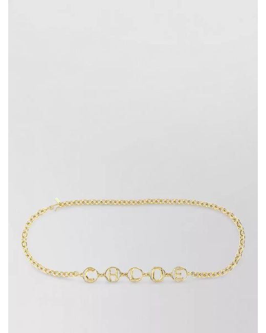 Chloé Natural Leather Belt