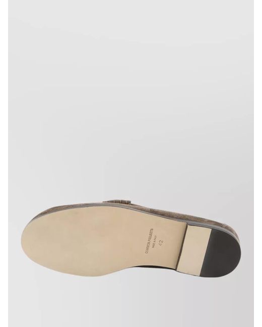 Common Projects Brown Suede Loafers for men