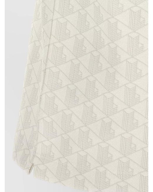 Lacoste White Paris Polo Shirt for men