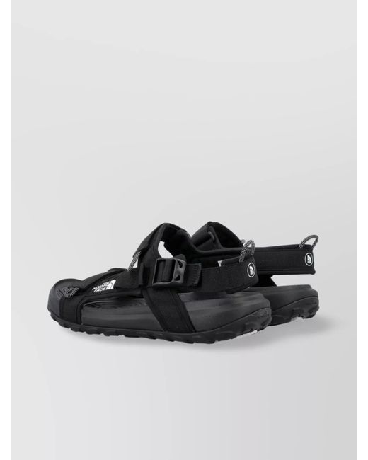 The North Face Black Explore Adjustable Strap Sandal for men