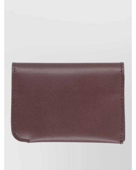 Jacquemus Purple Leather Cardholder for men