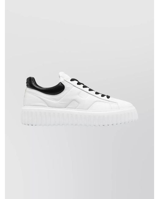 Hogan Metallic Low-Top Sneakers