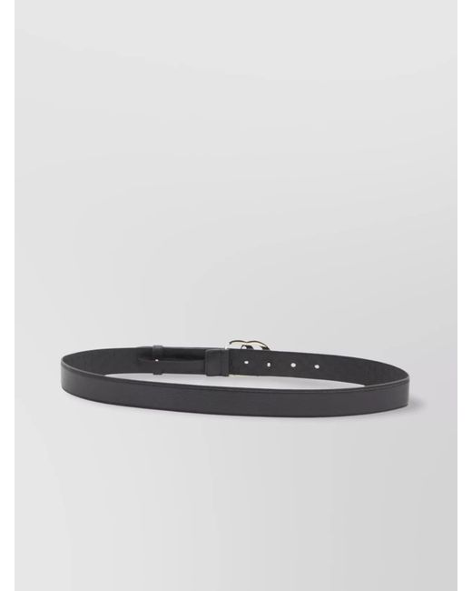Gucci Gray Leather Belt