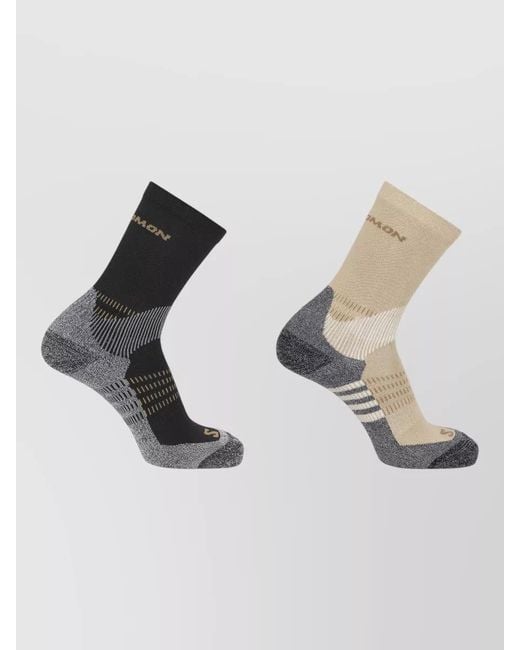 Salomon Multicolor Ultra Crew Socks Ankle Length Pack