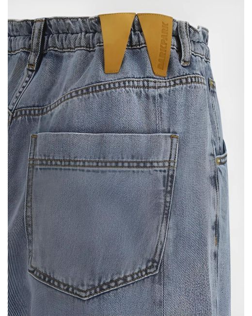 DARKPARK Blue Denim Straight-Leg Jeans