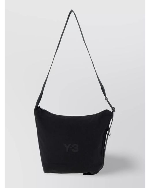 Y-3 White Nylon Crossbody Bag