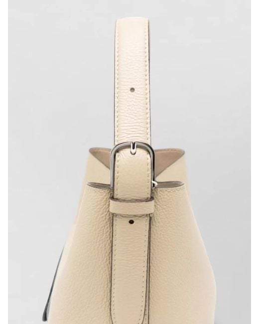 Totême Natural Leather Shoulder Bag