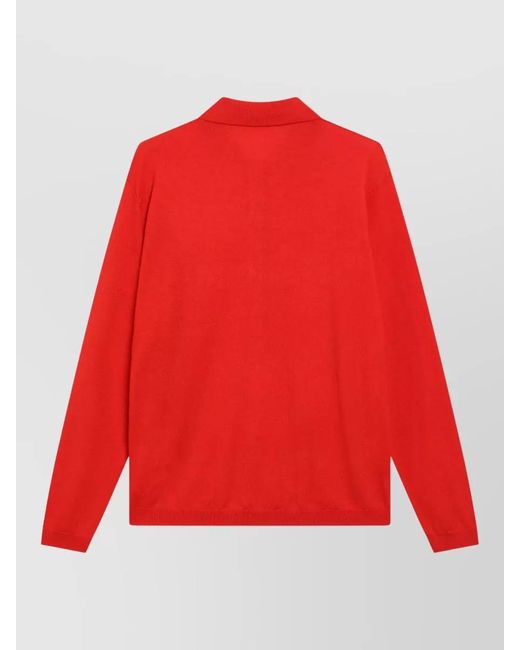 Frankie Shop Knitwear Shirt Long Sleeves Collared Design