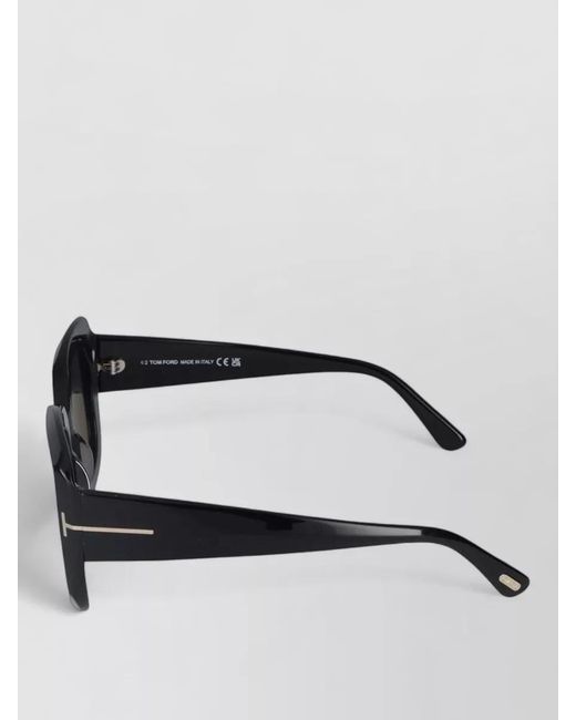 Tom Ford Black Sunglasses Ft1220 Square Frame 21