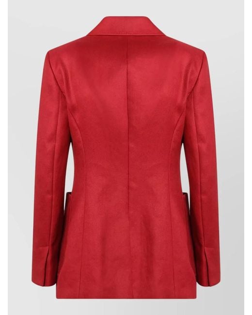 Max Mara Tailored Jacket Single Breasted Notch Lapel