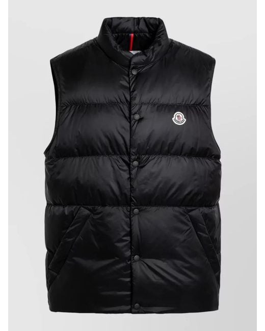 Moncler Black Verith Short Down Jacket for men