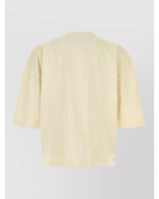 Willy Chavarria Multicolor Cotton Oversized Looking Graphic Print T Shirt for men