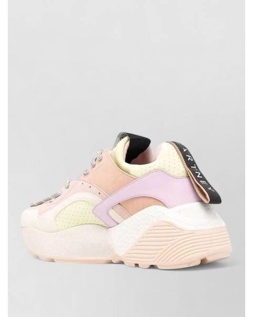 Stella McCartney Natural Vegan Leather Chunky Sneakers