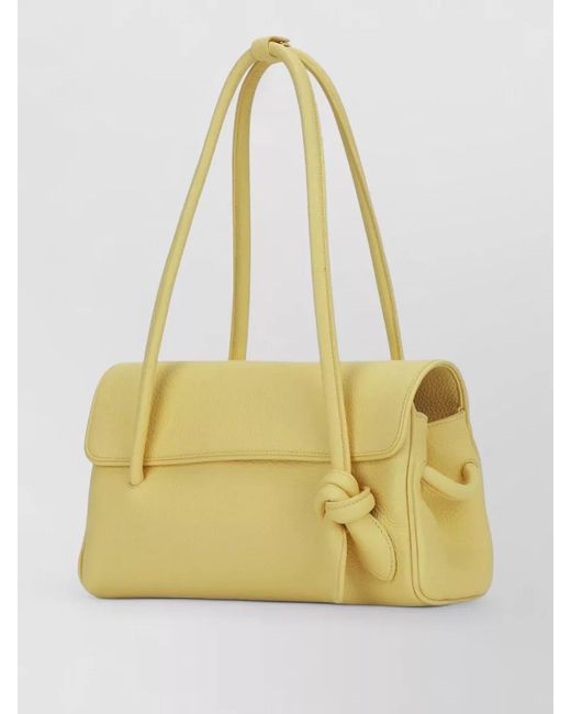 Jacquemus Yellow Le Turismo Clutch Bag