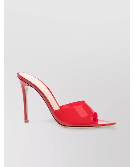 Gianvito Rossi Pink Pointed-Toe Sandals