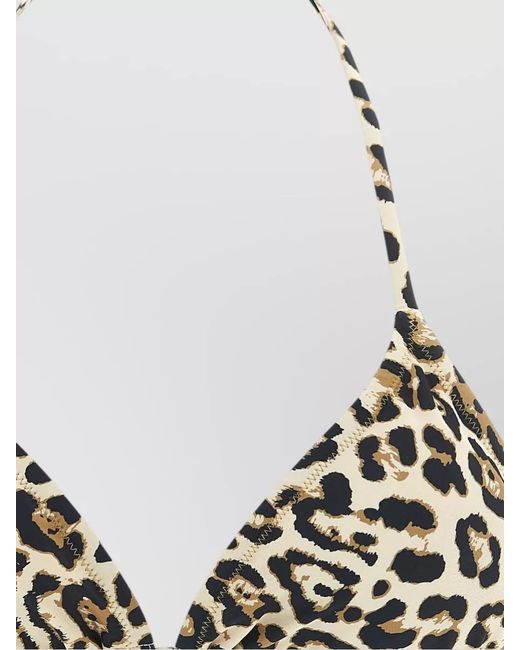 Goldbergh White Elixer Halterneck Bikini Top Active Line