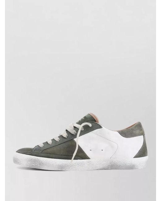 Golden Goose Deluxe Brand Metallic Leather Low-Top Sneakers for men