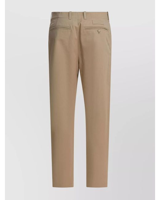 Givenchy Natural Cotton Straight-Leg Trousers for men