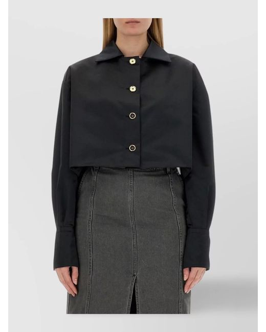 Patou Black Cropped Jacket