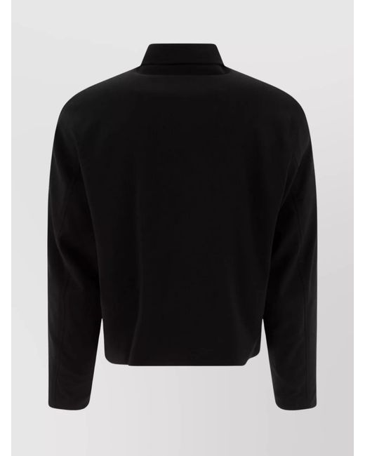 Our Legacy Black Virgin Wool Regular-Fit Lightweight Jacket for men