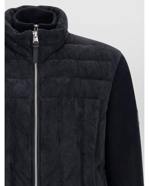 Mackage Black Landen Jacket High Collar Quilted Design for men