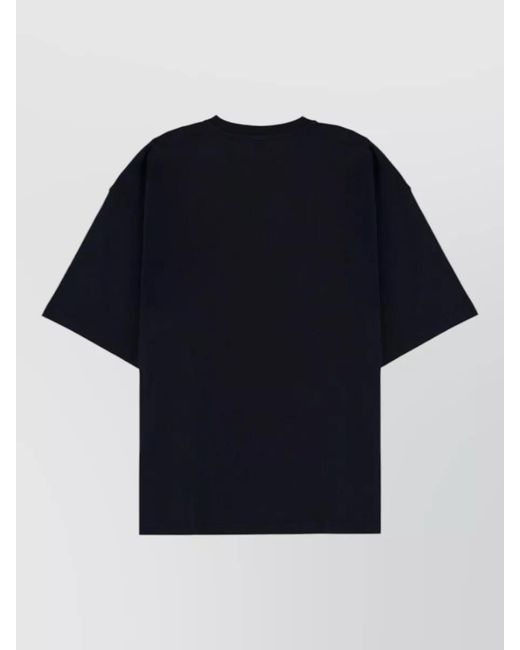 Aspesi Blue Cotton Printed T-Shirt