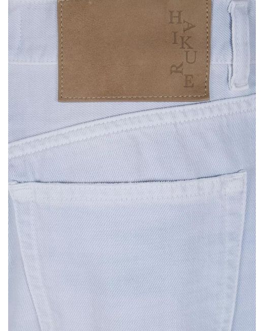 Haikure Blue Denim Wide-Leg Jeans