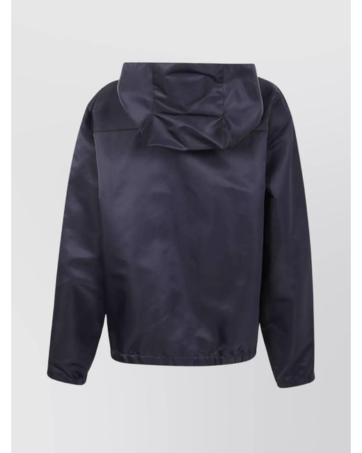 Coperni Blue Hooded Zip Jacket