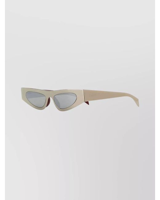 Gucci Gray Metal Sunglasses