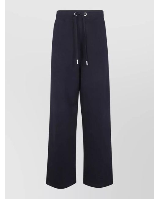 AMI Blue Jogging Trousers Ami De Coeur Logo