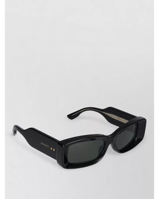 Gucci Black Sunglasses Gg1528S Rectangular Frame Dark Lenses