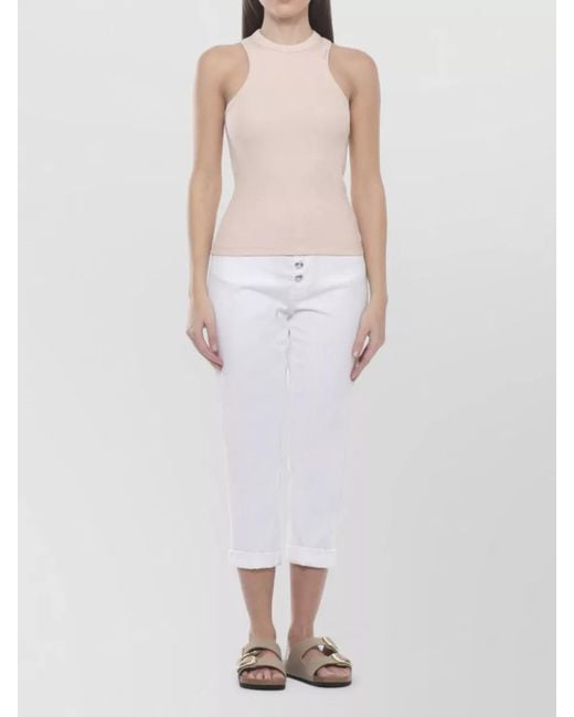 Dondup Natural Sleeveless Tank Top