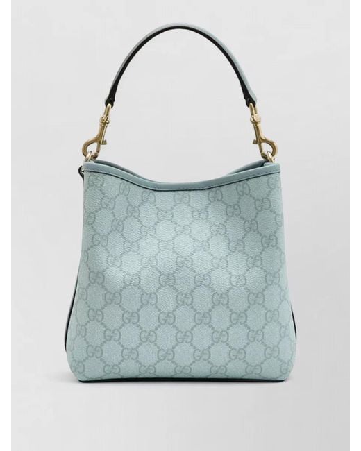 Gucci Blue Gg Handbag Clutch Bag
