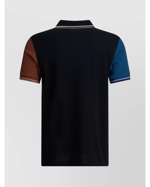 Comme des Garçons Black Cotton Button-Down Polo Shirt for men