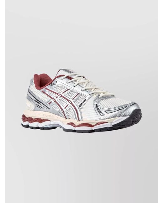 Asics Metallic Gel Kayano Running Shoe With Contrast Sole