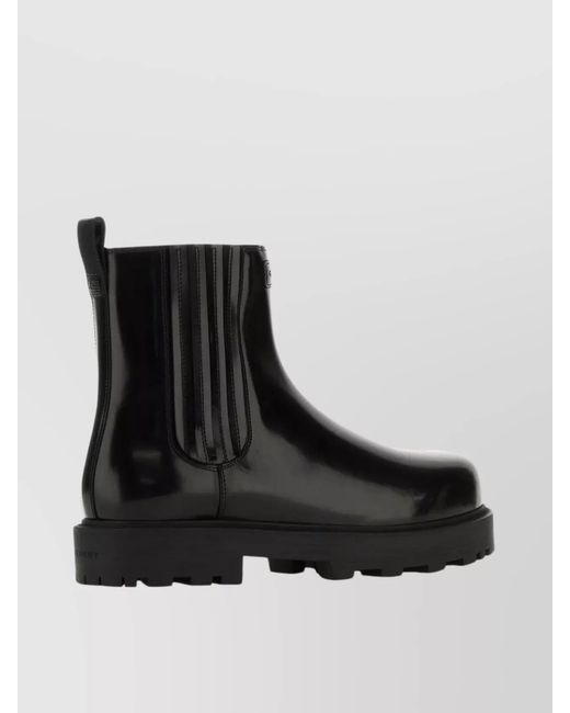 Givenchy Black Leather Boots for men