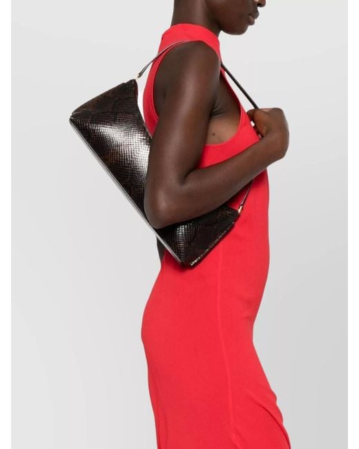 Jacquemus White Shoulder Calf Leather Shoulder Bag