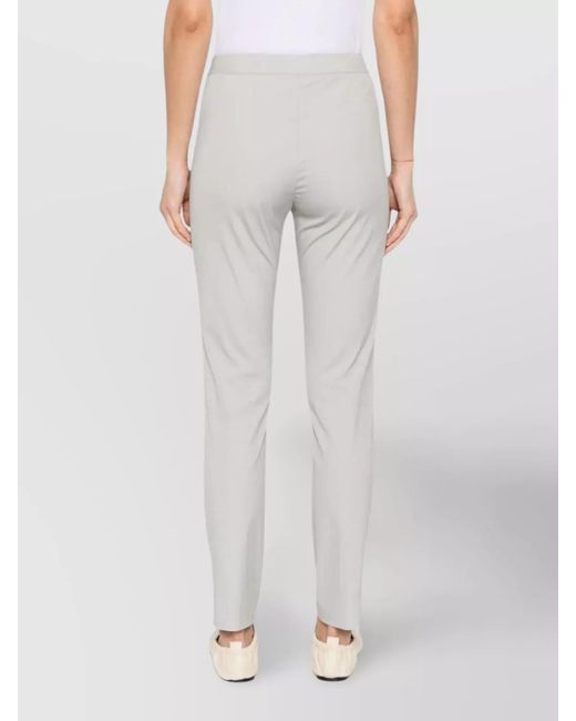 Fabiana Filippi Gray Tapered Trousers