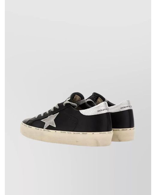 Golden Goose Deluxe Brand Black Leather Sneakers Iconic Star