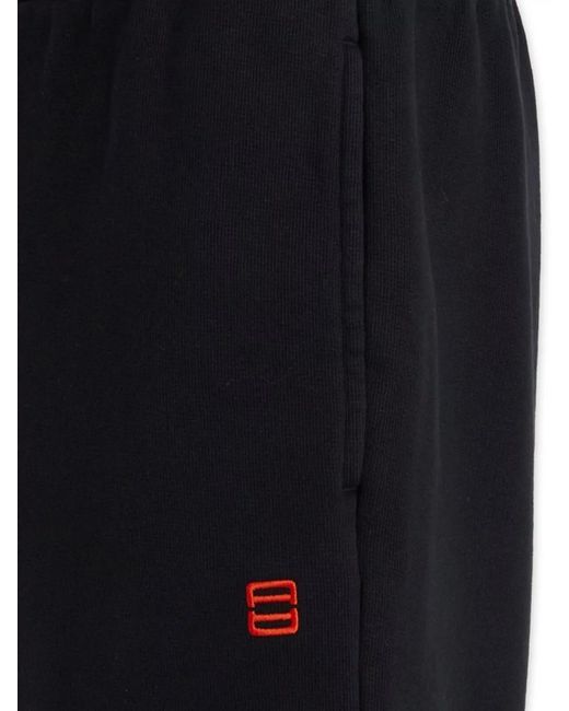 Ambush Black Cotton Bermuda Shorts for men