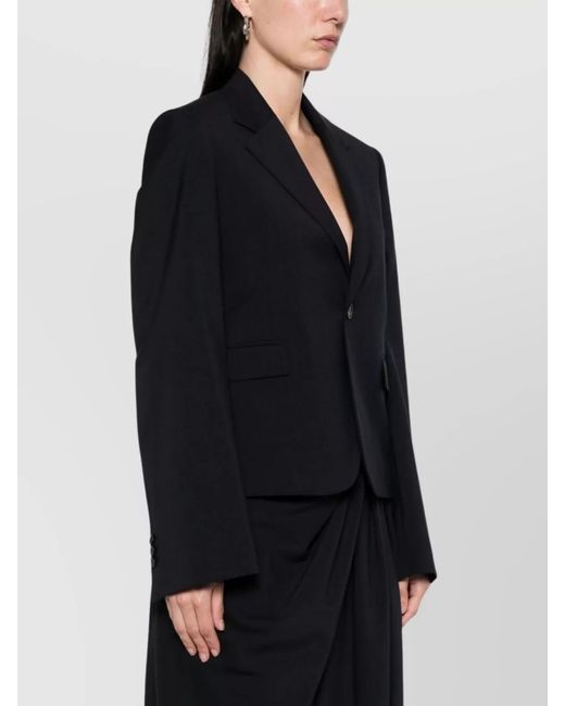 Loewe Blue Wool Single-Breasted Blazer