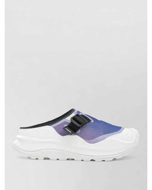 Hoka One One Blue Mesh Low-Top Sneakers for men