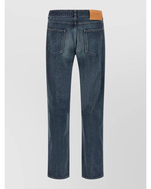J.W. Anderson Blue Denim Straight-Leg Trousers for men