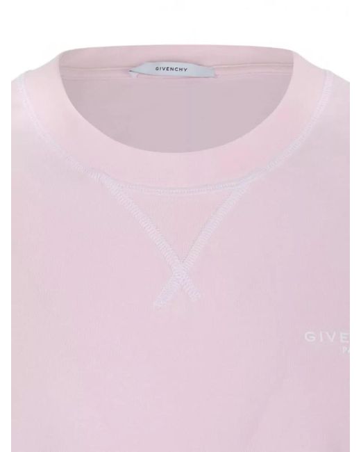 Givenchy Pink Short Sleeve T-Shirt for men