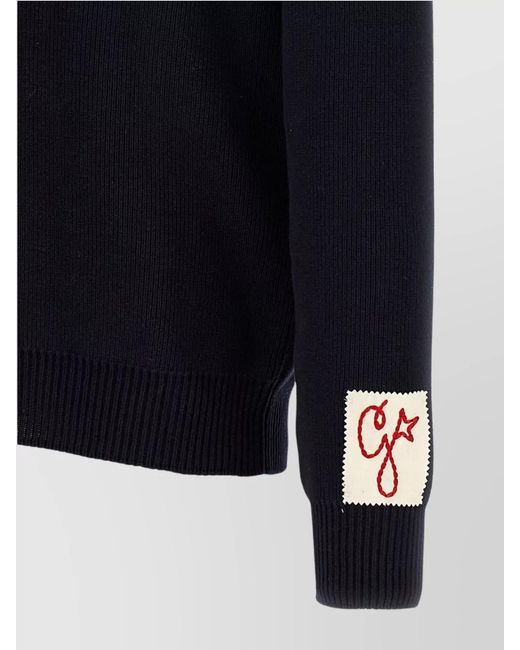 Golden Goose Deluxe Brand Blue Davis Sweater for men