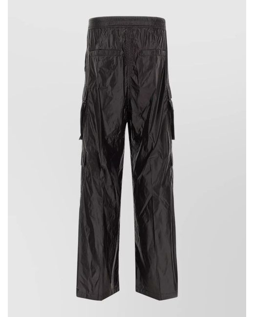 Rick Owens Multicolor Nylon Cargo Trousers for men