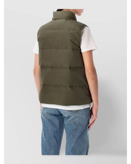 Patagonia Green Down Quilted Vest