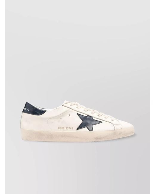 Golden Goose Deluxe Brand Metallic Leather Low-Top Sneakers for men