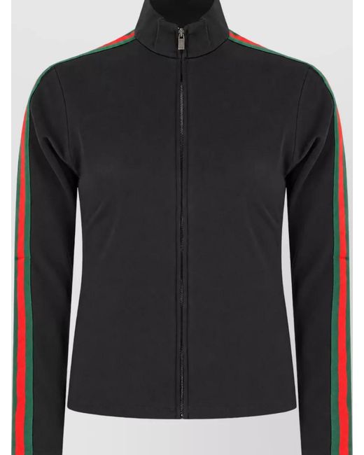 Gucci Black Stretch Viscose Blend Sweater for men