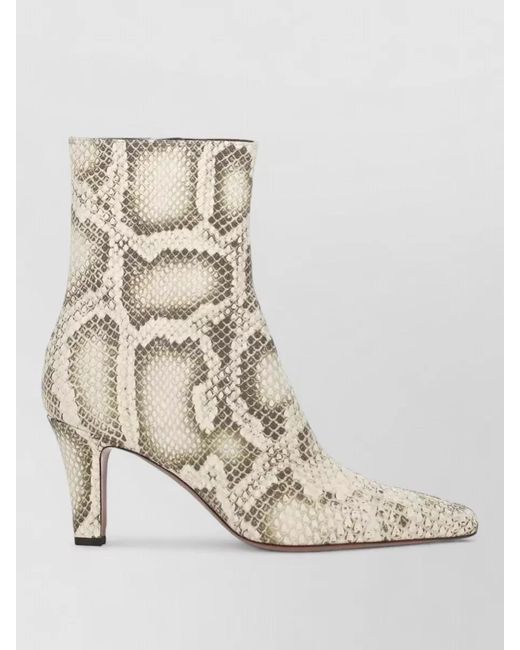 Paris Texas Natural Leather Ankle Boots